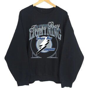 Tampa Bay Lightning Sweatshirt, Vintage Lightning Ice Hockey Shirt
